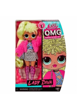LOL Surprise OMG Core Doll S1 Lady Diva (4szt)