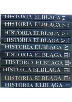 Historia Elbląga 10 tomów