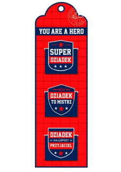 Zestaw zakładek My Hero-Dziadek