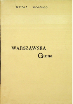 Guma warszawska