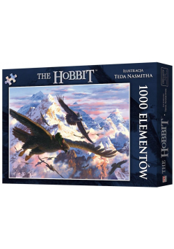 Puzzle 1000 Hobbit: Bilbo i orły LACERTA
