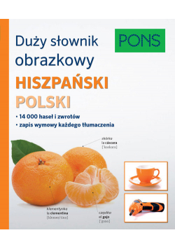 Duży słownik obrazkowy Hiszpański Polski Pons
