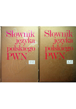 Słownik języka polskiego PWN 2 tomy