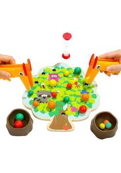 Top Bright Drewniana gra Montessori jabłuszka