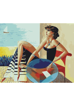 Malowanie po numerach - Greckie wakacje 40x50cm
