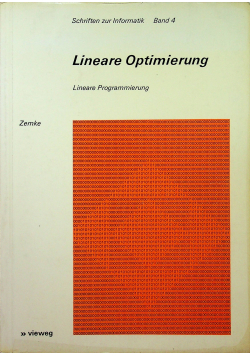 Lineare optimierung