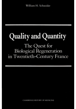 Quality and Quantity