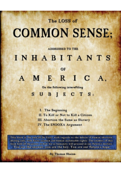 The Loss of Common Sense