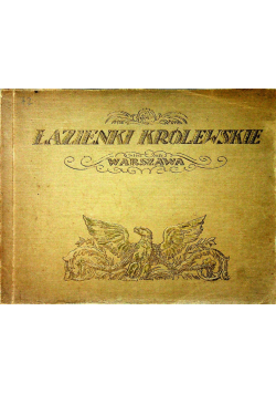 Łazienki Królewskie Warszawa 1916 r.