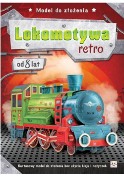 Model do złożenia. Lokomotywa retro