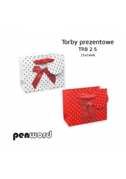 Torebka prezentowa 11x14x6cm MIX