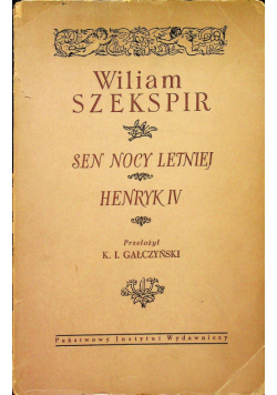 Sen nocy letniej / Henryk IV