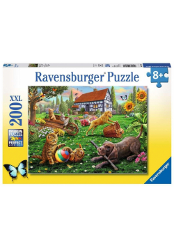 Puzzle XXL 200 Zwierzaki w ogrodzie