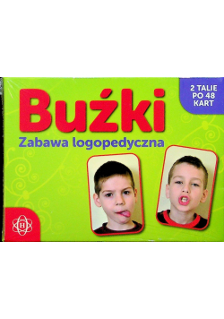 Buźki zabawa logopedyczna NOWA