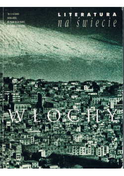 Literatura na świecie Numer 3 - 4 Włochy