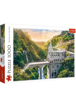 Puzzle 1000 Sanktuarium Las Lajas, Kolumbia TREFL