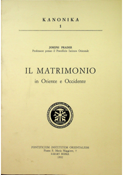 Il matrimonio in Oriente e Occidente