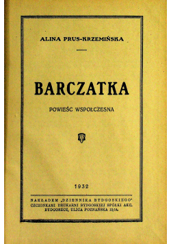 Barczatka 1932r