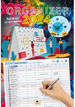 Kalendarz 2024 A3 ścienny Organizer