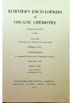 Elsevier encyclopedia of organic chemistry