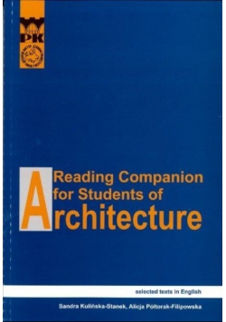 Stanek reading companion for students of architecture