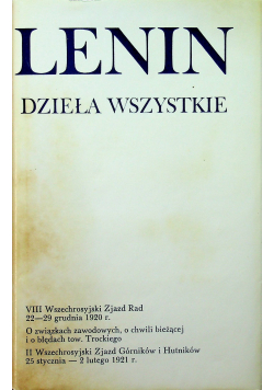 Lenin Dzieła wszystkie tom 42