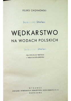 Wędkarstwo na wodach Polskich 1939 r.