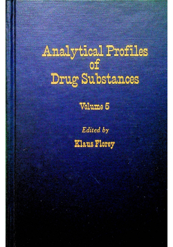 Analytical Profiles of Drug Substances tom V