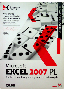 Microsoft Excel 2007 PL Analiza danych za pomocą tabel przestawnych