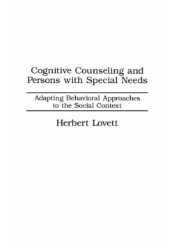 Cognitive Counseling and Persons with Special Needs