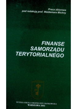Finanse samorządu terytorialnego