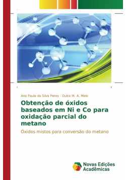 Obtenção de óxidos baseados em Ni e Co para oxidação parcial do metano
