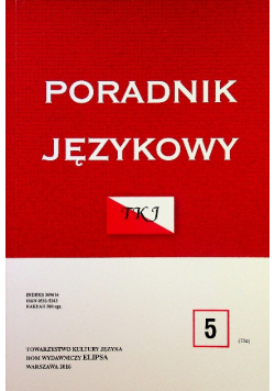 Poradnik językowy nr 5