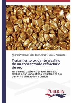 Tratamiento oxidante alcalino de un concentrado refractario de oro