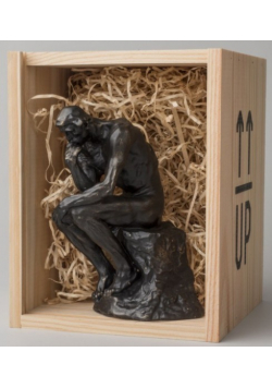 THE THINKER MINIATURE Rodin rzeźba Myśliciel 14x6x10 Nowa