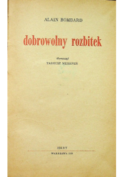 Dobrowolny rozbitek