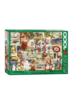 Puzzle 1000 Świąteczne kartki