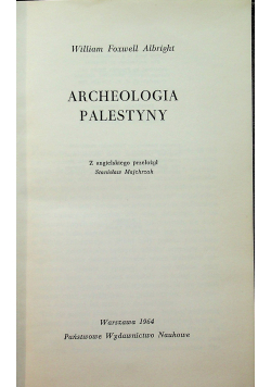 Archeologia Palestyny