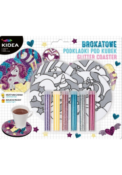 Podkładki brokatowe Bajkowy Świat KIDEA