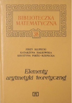 Elementy arytmetyki teoretycznej