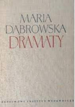 Dąbrowska Dramaty