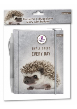 Pamiętnik z długopisem The Sweet Pets Jeż