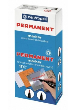 Marker permanentny 2846 zielony (10szt)