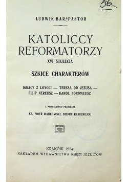 Katoliccy Reformatorzy 1924 r.
