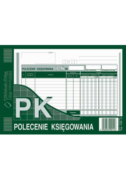 Polecenie księgowania 439-3