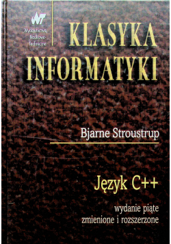 Klasyka informatyki Język C + +