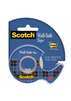 Taśma klejąca Scotch Wall-Safe 19mm
