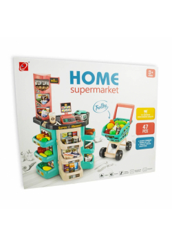 Koszyk sklepowy i supermarket