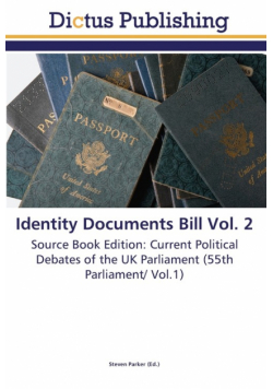 Identity Documents Bill Vol. 2