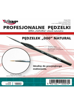 Pędzelek natural 000